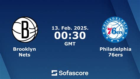brooklyn nets vs philadelphia 76ers|brooklyn nets sofascore.